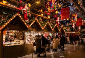 六本木ヒルズ内　クリスマスマーケットの画像
